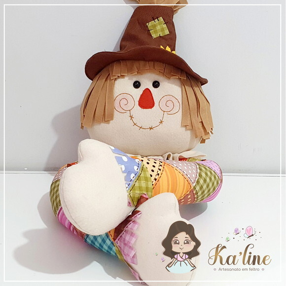Kit Espantalhos - Bonecos em Feltro