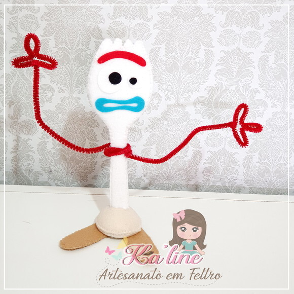 Kit Garfinho Toy Story - Bonecos em Feltro
