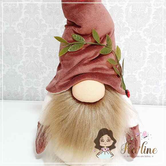 Kit Gnomos - Bonecos em Feltro