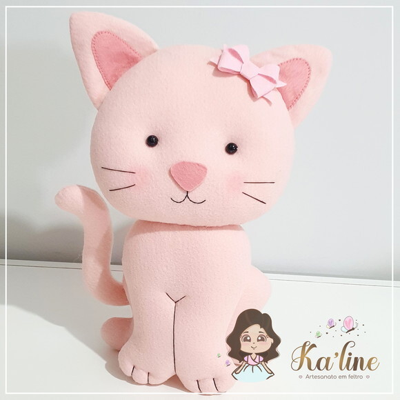 Kit Gatinhos - Bonecos em Feltro