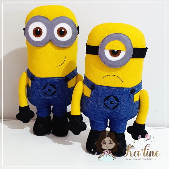 Kit Minions - Bonecos em Feltro