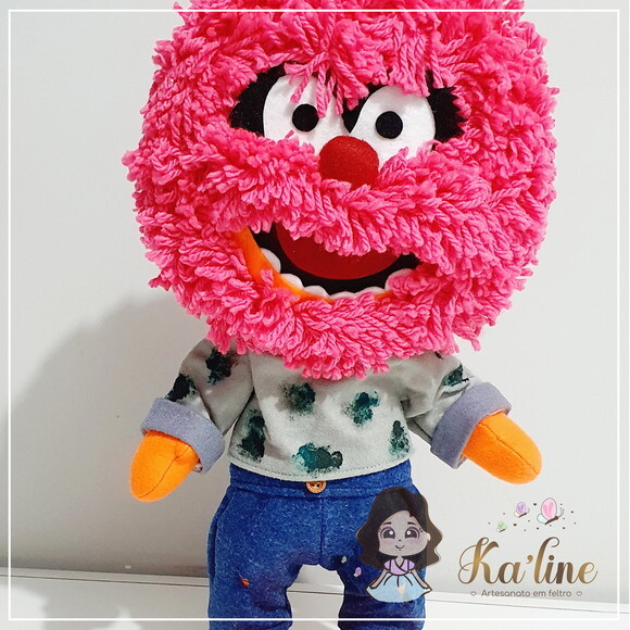 Kit Muppets - Bonecos em Feltro