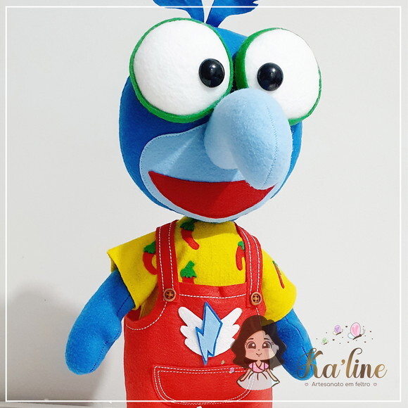 Kit Muppets - Bonecos em Feltro