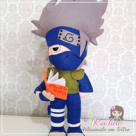 Kit Naruto - Bonecos em Feltro