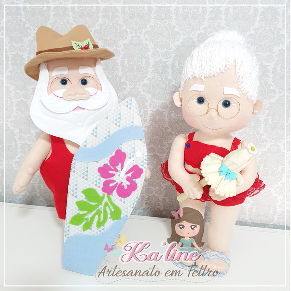 Kit Natal - Bonecos em Feltro