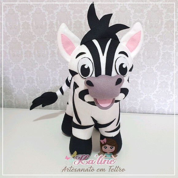 Kit Safari Bichinhos- Bonecos em Feltro
