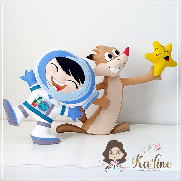 Kit Show da Luna - Bonecos em Feltro