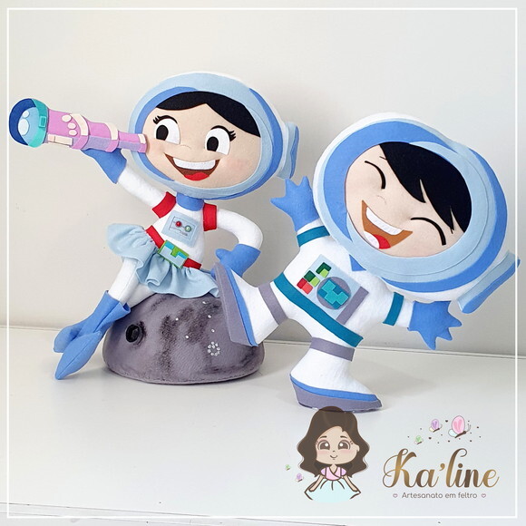 Kit Show da Luna - Bonecos em Feltro