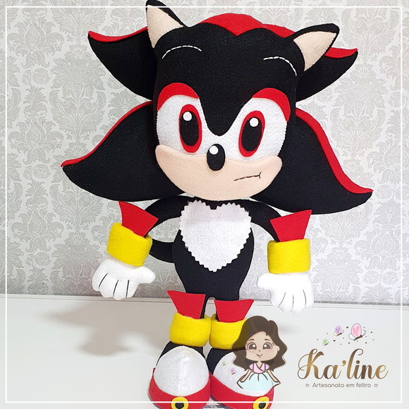 Kit Sonic - Bonecos em Feltro