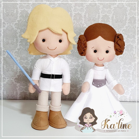 Kit Star Wars - Bonecos em feltro