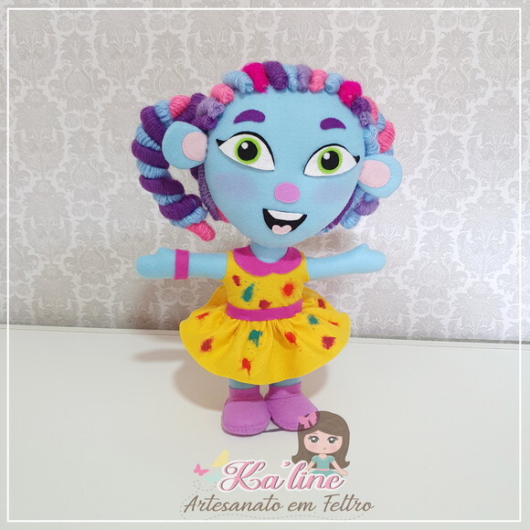 Kit Super Monstros - Bonecos em Feltro