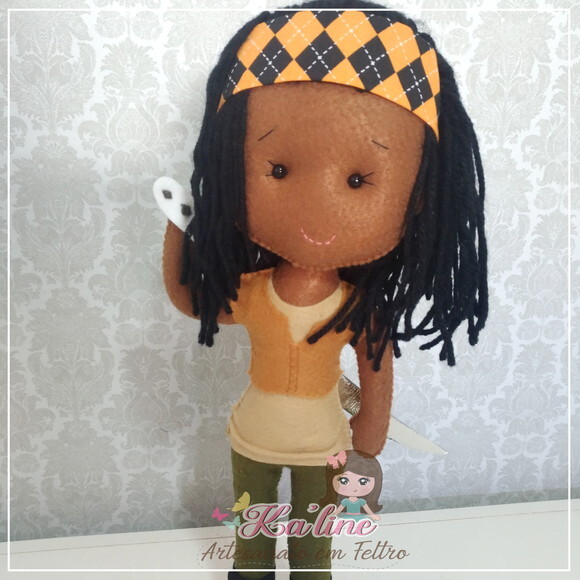 Kit The Walking Dead - Bonecos em Feltro
