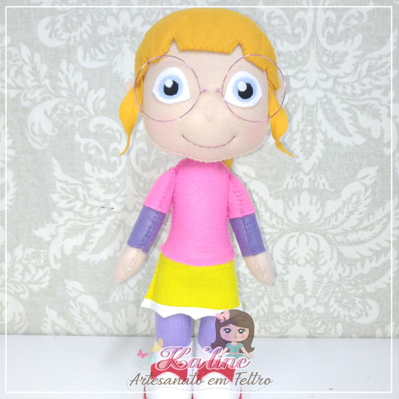 Kit Vampirina - Bonecos em Feltro
