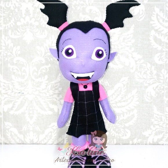 Kit Vampirina - Bonecos em Feltro
