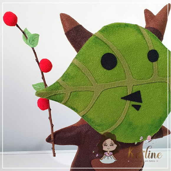Korok - Jogo Zelda - Bonecos em Feltro