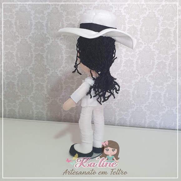 Michael Jackson - Bonecos em Feltro