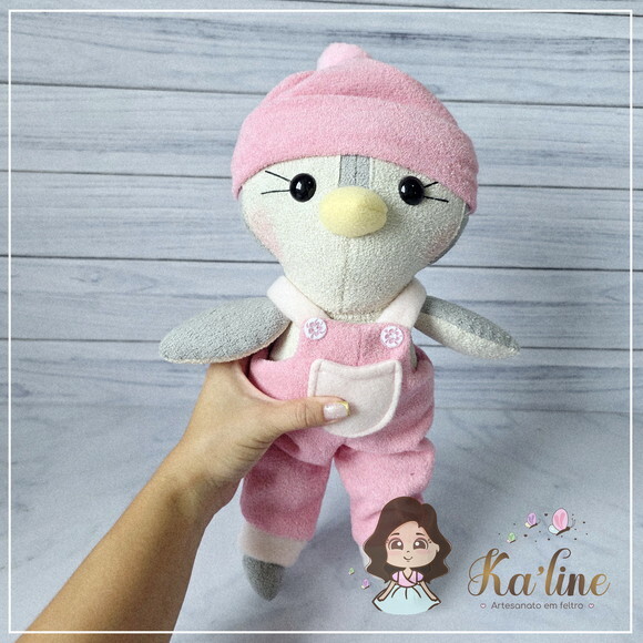 Pinguim - Bichinhos - Bonecos em Tecido