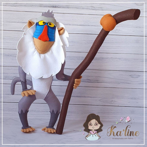 Rafiki - Bonecos em Feltro