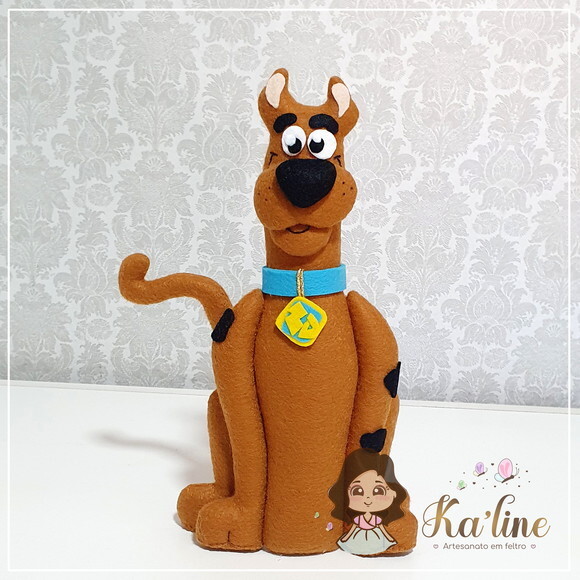 Scooby-doo - Bonecos em Feltro