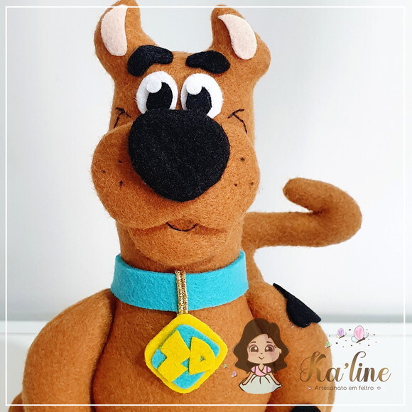 Scooby-doo - Bonecos em Feltro