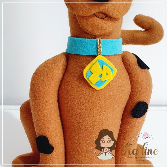 Scooby-doo - Bonecos em Feltro
