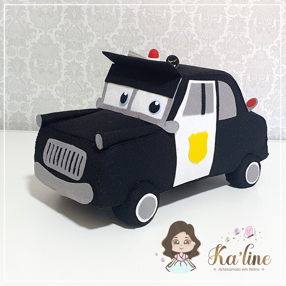 Xerife - Carros Disney - Bonecos em Feltro