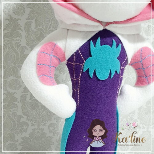 Aranha Fantasma - Bonecos em Feltro