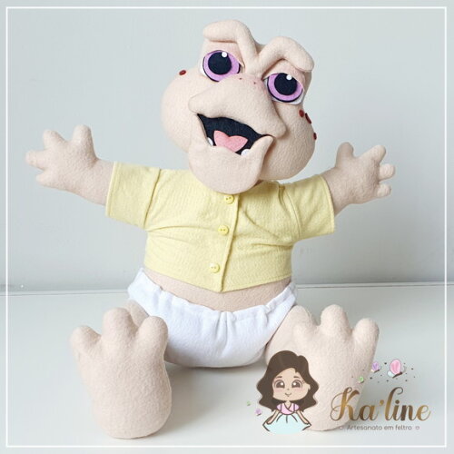Baby - Família Dinossauro - Bonecos em Feltro