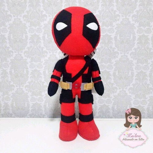 Deapool - Boneco em Feltro - 1ª PEÇA