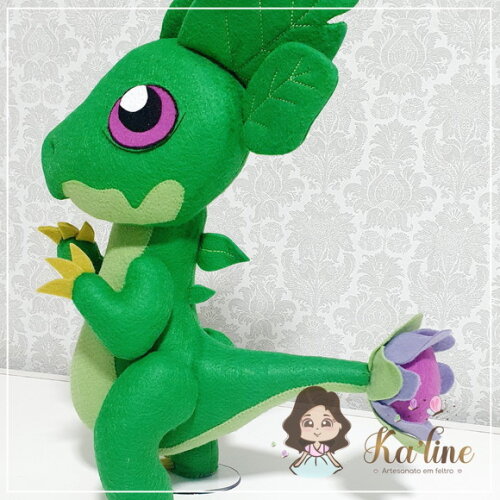 Dragon Mania - Bonecos em Feltro