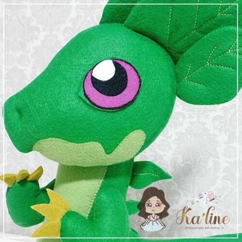 Dragon Mania - Bonecos em Feltro