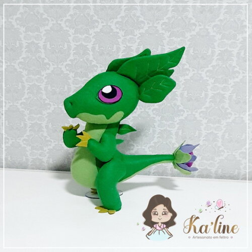 Dragon Mania - Bonecos em Feltro