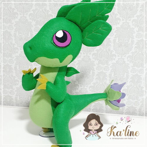 Dragon Mania - Bonecos em Feltro