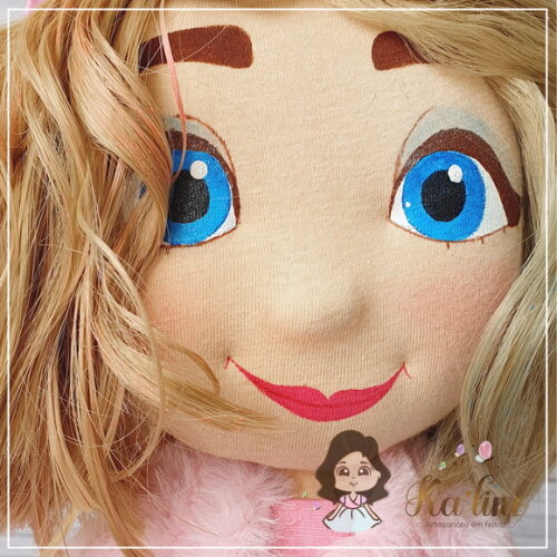 Enid em Tecido - 1 Boneca