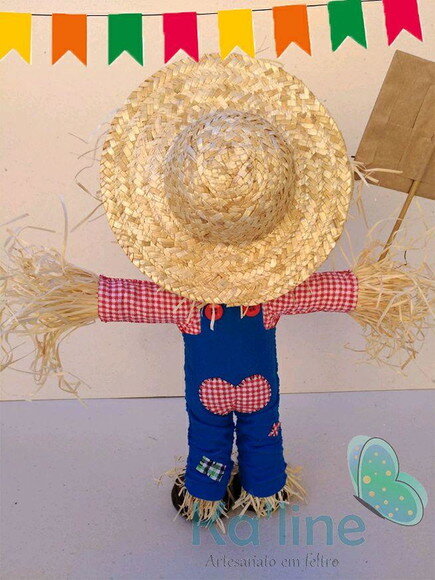 Festa Junina - Bonecos em feltro - 1ª PEÇA