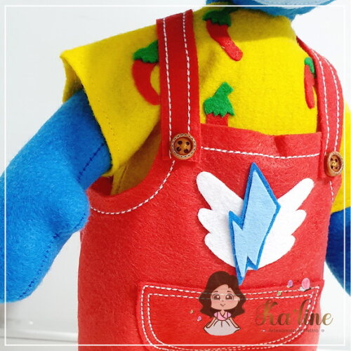 Gonzo - Muppets Baby - Bonecos em Feltro