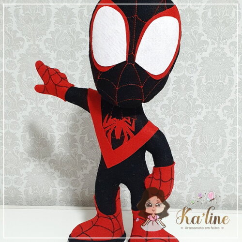 Homem Aranha - Bonecos em Feltro