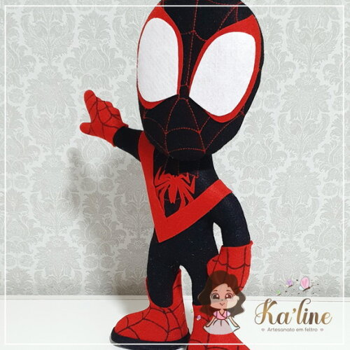 Homem Aranha - Bonecos em Feltro
