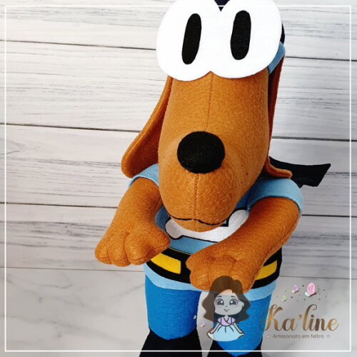 Homem Cão - Boneco em Feltro