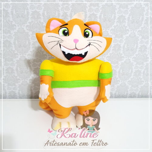 Kit 44 Gatos - Bonecos em Feltro