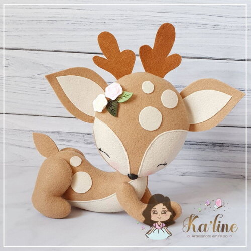 Kit Bichinhos da Floresta - Bonecos em Feltro