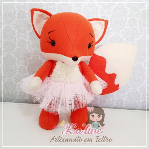 Kit Bichinhos da Floresta - Bonecos em Feltro