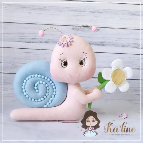 Kit Bichinhos do Jardim - Bonecos em Feltro