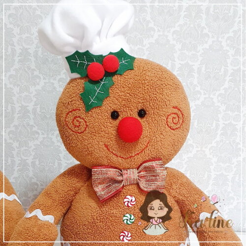 Kit Biscoitos de Natal - Bonecos em Feltro