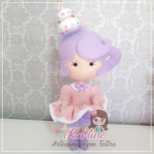 Kit Confeitaria - Bonecos em Feltro