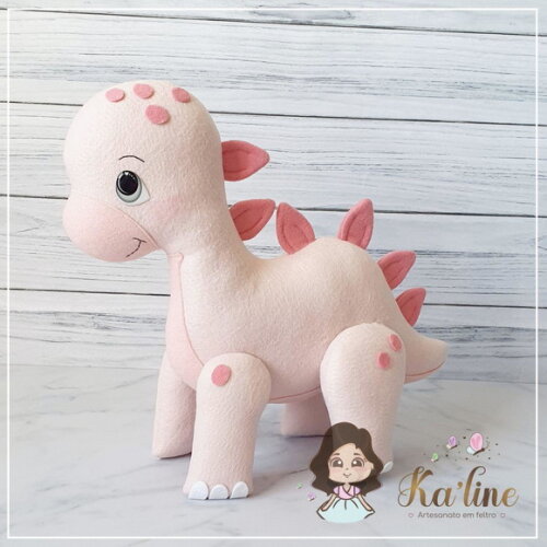 Kit Dinossauros Baby - Bonecos em Feltro