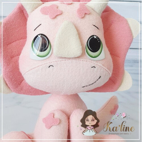 Kit Dinossauros Baby - Bonecos em Feltro
