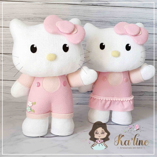 Kit Hello Kitty em Feltro
