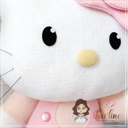Kit Hello Kitty em Feltro