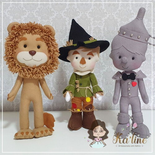 Kit Mágico de Oz - Bonecos em Feltro
